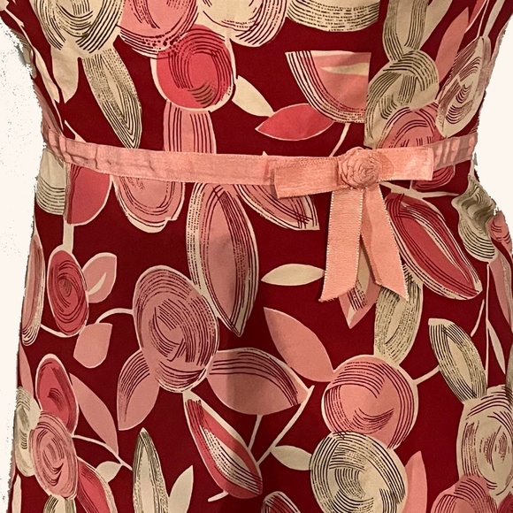 JG Hook 50s Redux  Versatile &  Cool Cotton Party Dress Dinner Dress NWOT 8P - Picture 5 of 7